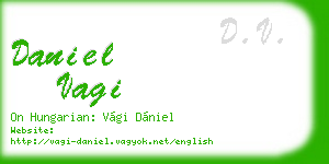 daniel vagi business card